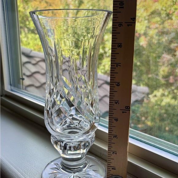 Waterford Crystal Lismore Hurricane Candle Holder - Picture 3 of 6